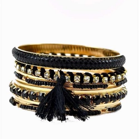 Bangel Braclets Set of 7 - Picture 1 of 2